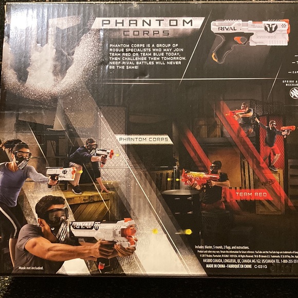 NERF RIVAL Precision Battling PHANTOM CORPS XVIII -500 - Picture 5 of 5